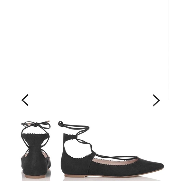 Topshop Ghillie Lace Up flats - Picture 5 of 8